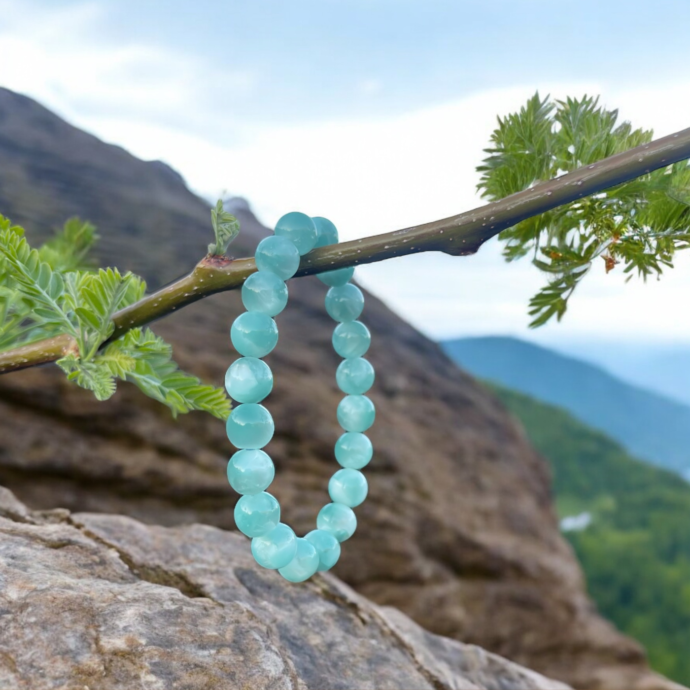 Green Larimar Bracelet