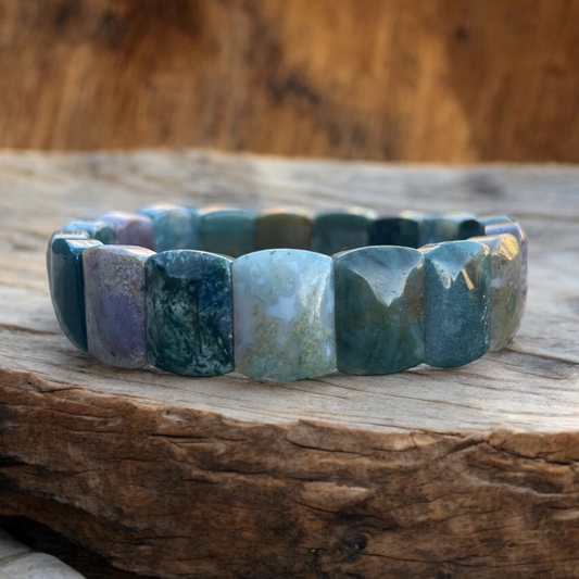 Moss Agate Bracelet