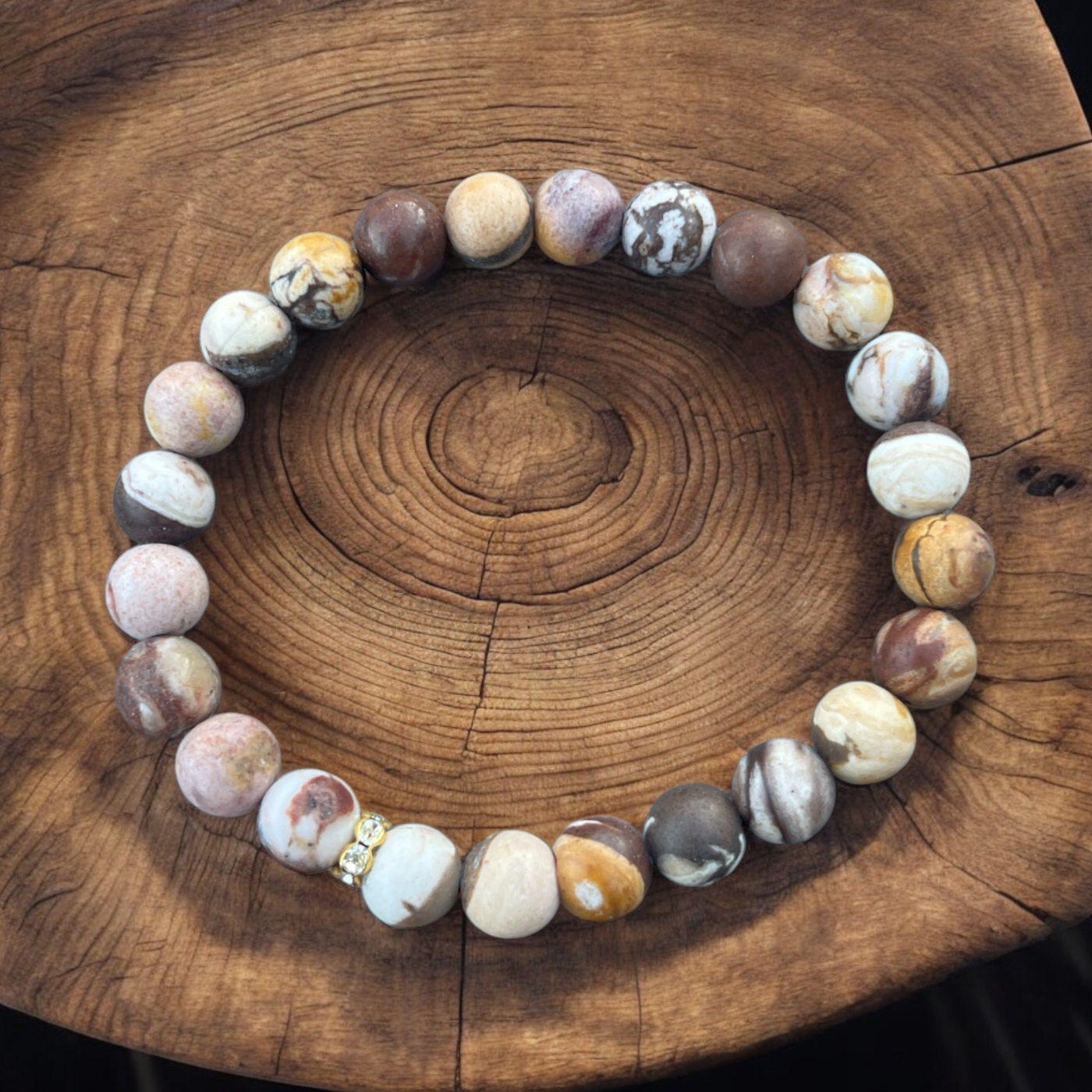 Australian Zebra Jasper Bracelet