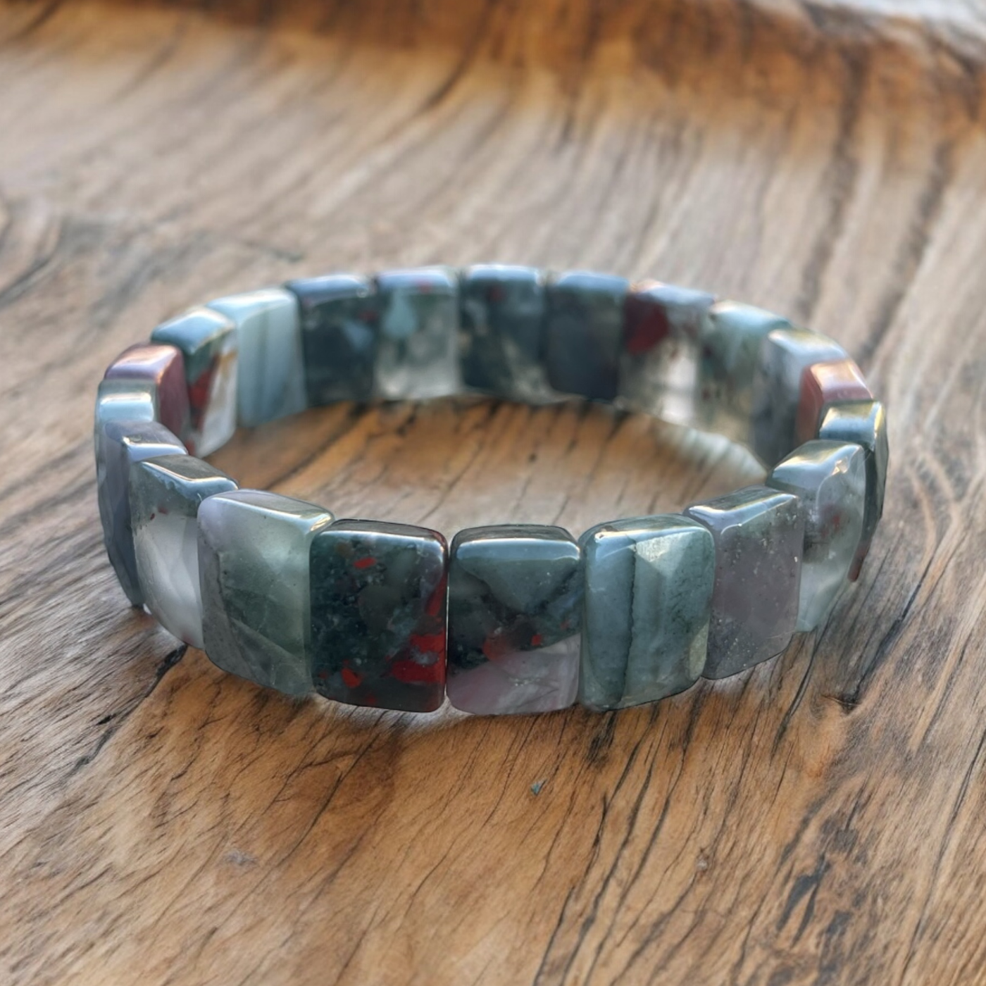 Blood Stone Bracelet