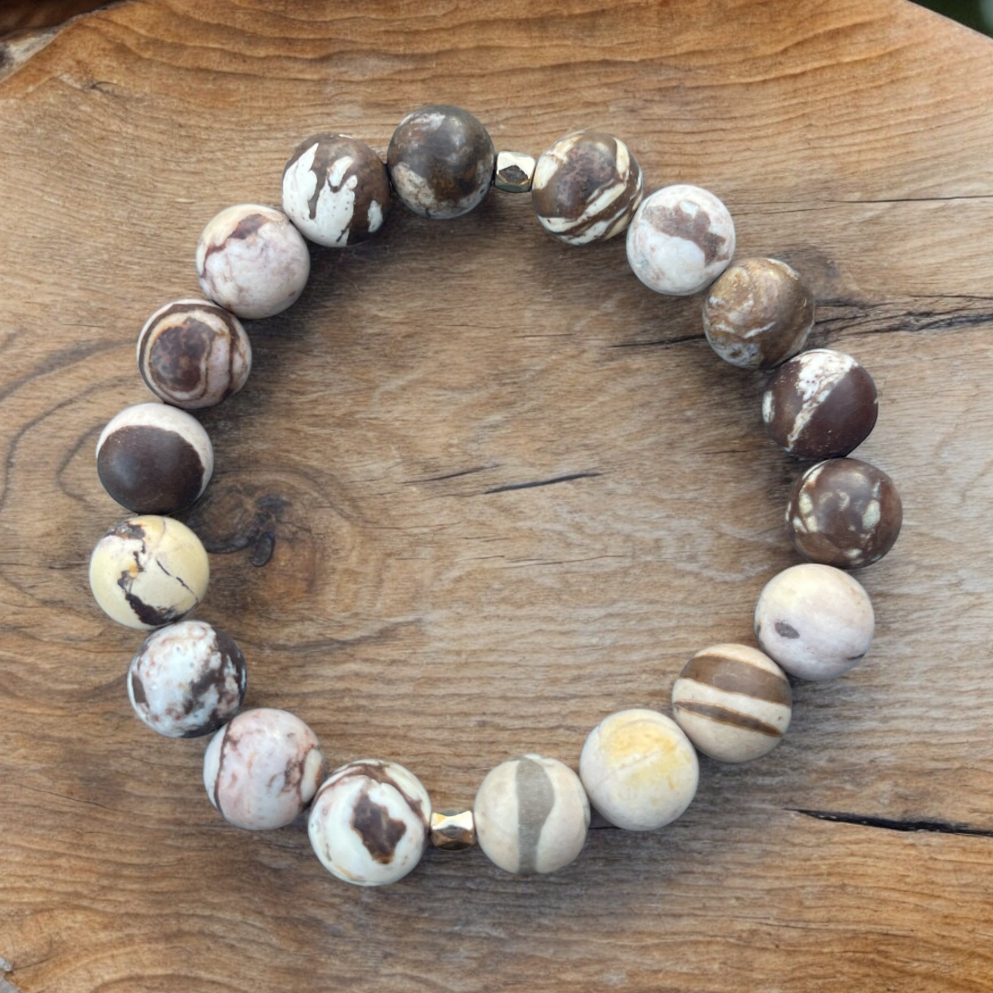 Australian Zebra Jasper Bracelet